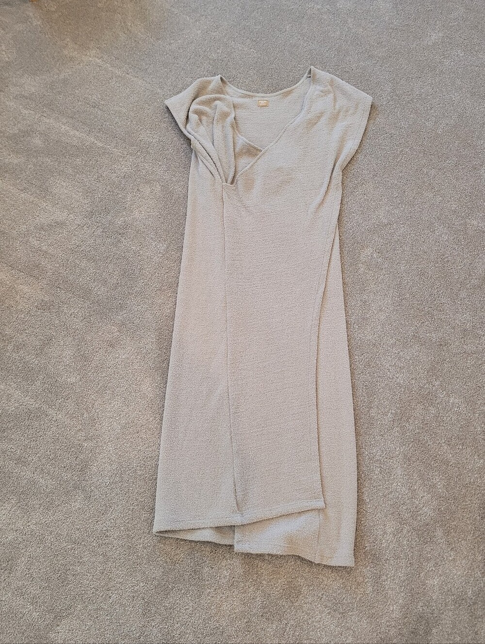 Free People Free-est Sage Green Teddy Maxi Dress Size XL